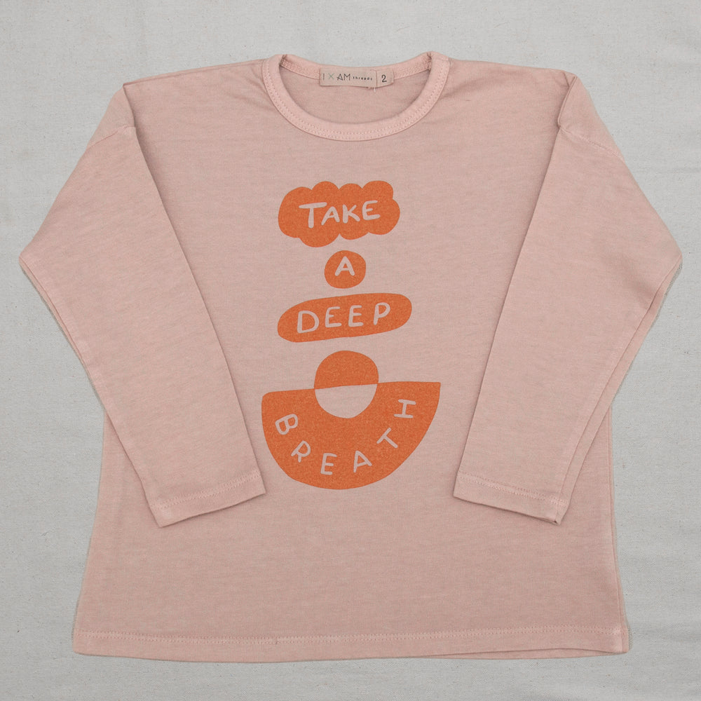 Take A Deep Breath Long Sleeve Tee